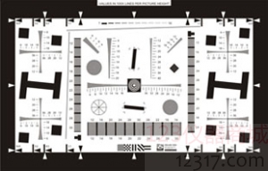 全幅增強型ISO12233分辨率測試卡（4000線） - Enhanced ISO12233 Test Chart